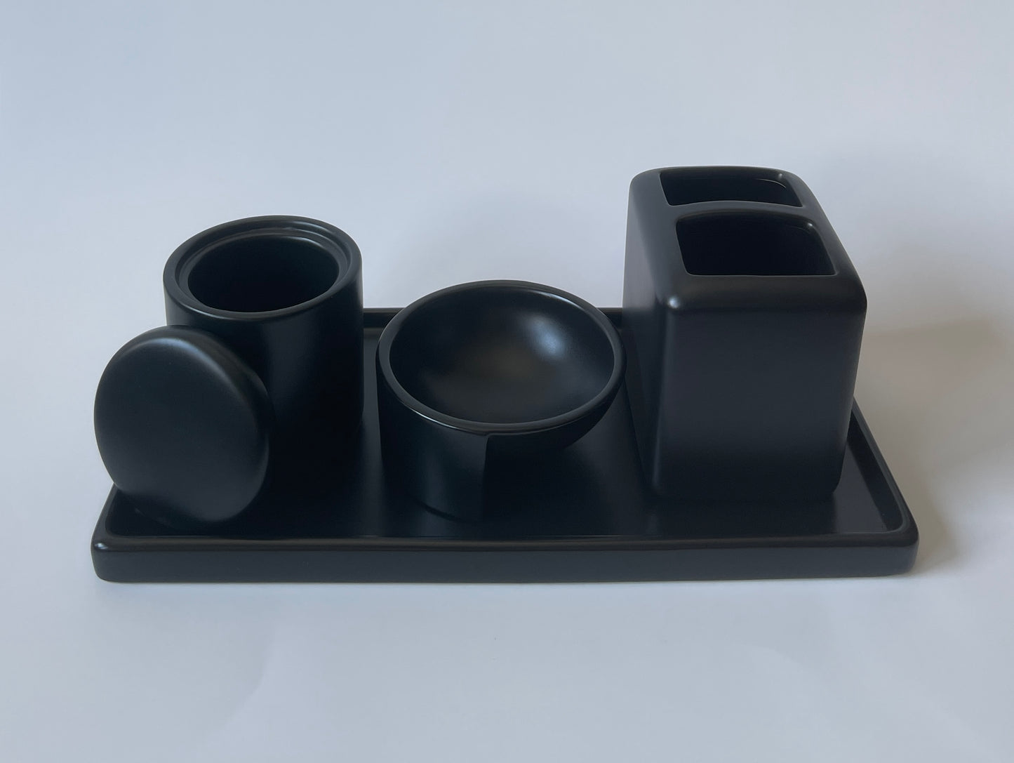 Matte Black Accessory Set